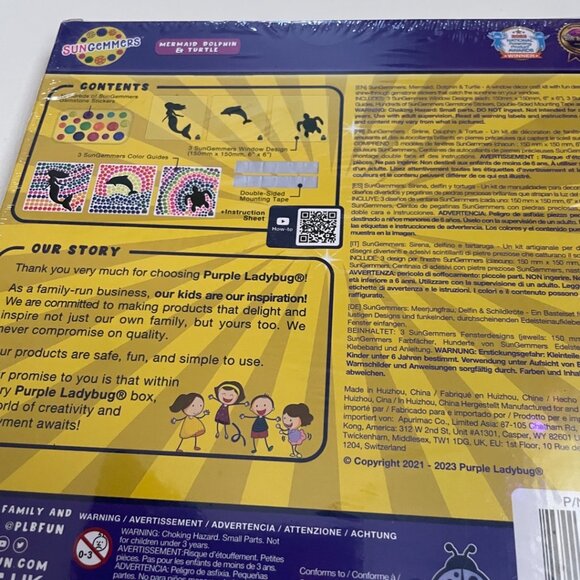 Purple Ladybug SunGemmers Kit - Picture 3 of 4